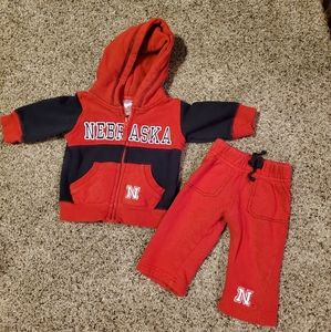 Nebraska sweats outfit